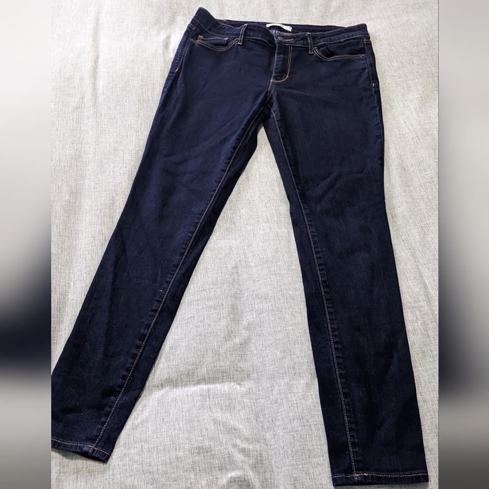 Abercrombie & Fitch Dark Denim Stretch Jeans, size 10R
